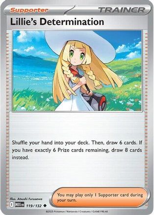 Lillie's Determination - 119/132 119 - [ME01 Mega Evolution] Reverse Holofoil