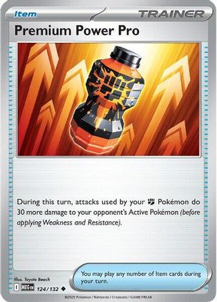 Premium Power Pro - 124/132 124 - [ME01 Mega Evolution] Reverse Holofoil