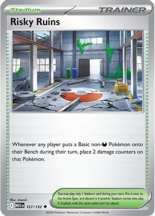 Risky Ruins 127 - [ME01 Mega Evolution] Reverse Holofoil