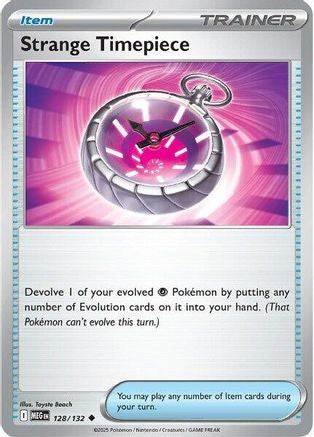 Strange Timepiece 128 - [ME01 Mega Evolution] Reverse Holofoil