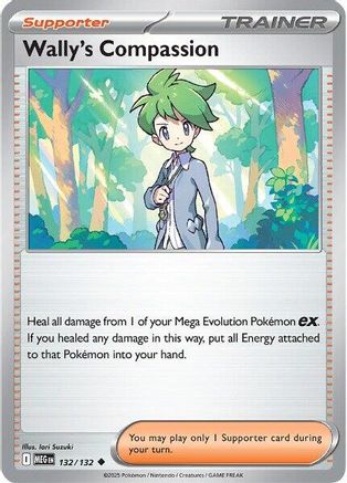 Wally's Compassion - 132/132 132 - [ME01 Mega Evolution]