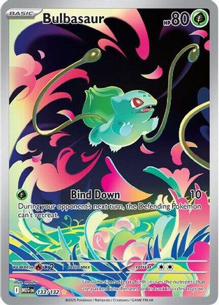 Bulbasaur - 133/132 133 - [ME01 Mega Evolution] Holofoil