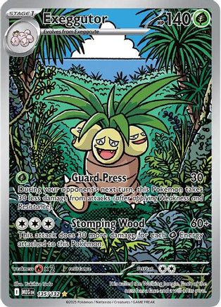 exeggutor - 135/132 135 - [ME01 Mega Evolution] Holofoil