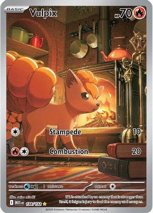 Vulpix - 138/132 138 - [ME01 Mega Evolution] Holofoil