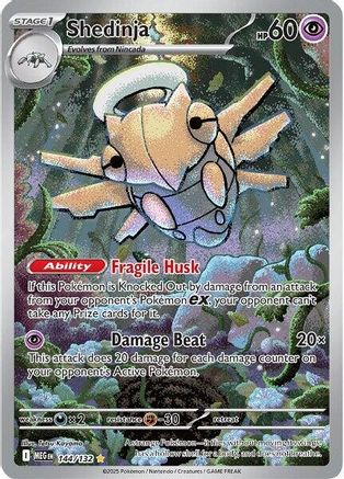 Shedinja - 144/132 144 - [ME01 Mega Evolution] Holofoil