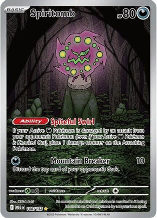 Spiritomb - 148/132 148 - [ME01 Mega Evolution] Holofoil