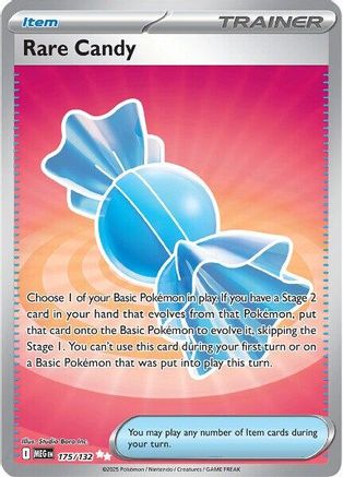 Rare Candy - 175/132 175 - [ME01 Mega Evolution] Holofoil