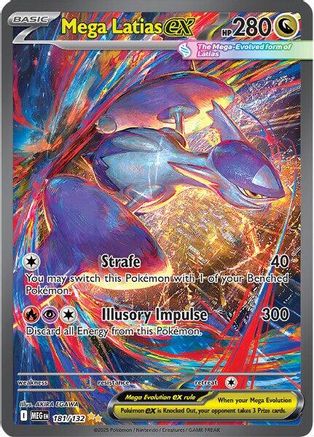 Mega Latias ex - 181/132 181 - [ME01 Mega Evolution] Holofoil