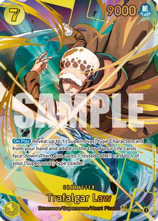 Trafalgar Law - OP10-119 (SP) (OP10-119) - Premium Booster -The Best- Vol. 2