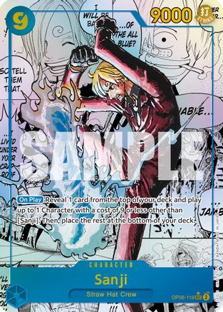 Sanji (Manga) (OP06-119) - Premium Booster -The Best- Vol. 2