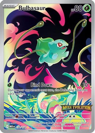 Bulbasaur - 133/132 (Mega Evolution) 133 - [ME01 Mega Evolution] Holofoil (PROMO)