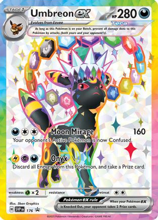 Umbreon ex - 176 SVP - [SV Scarlet & Violet Promo Cards] Holofoil