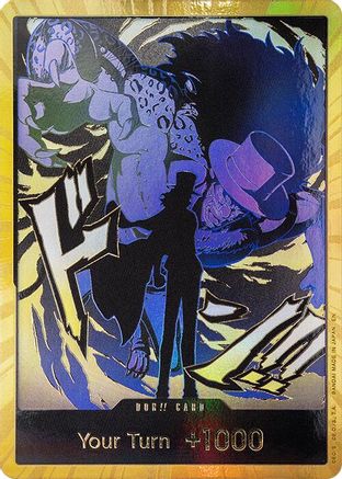 DON!! Card (Rob Lucci) (Gold) - Premium Booster -The Best- Vol. 2