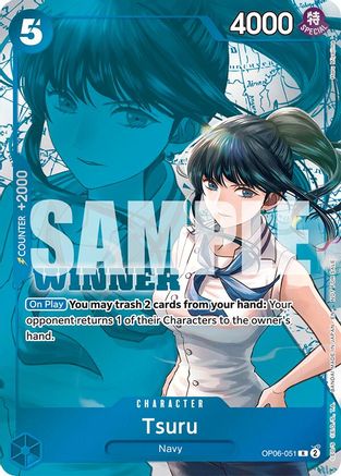 Tsuru (Winner Pack 2025 Vol. 4) (OP06-051) - One Piece Promotion Cards