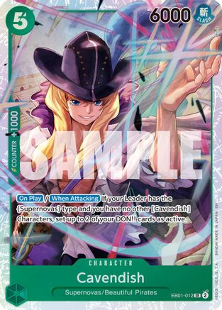 Cavendish - EB01-012 (Reprint) (EB01-012) - Premium Booster -The Best- Vol. 2