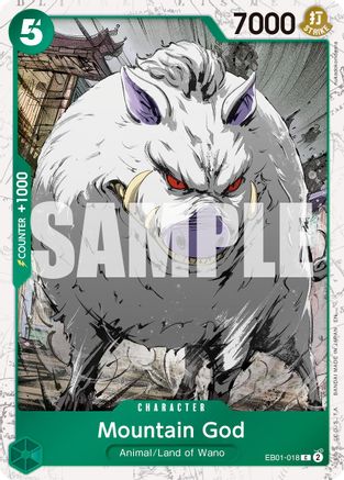Mountain God (Pirate Foil) (EB01-018) - Premium Booster -The Best- Vol. 2