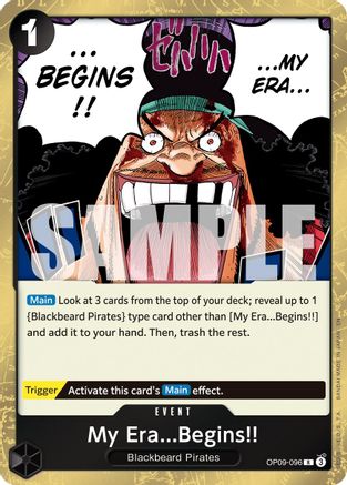 My Era...Begins!! (Reprint) (OP09-096) - Premium Booster -The Best- Vol. 2