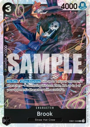 Brook - EB01-046 (Reprint) (EB01-046) - Premium Booster -The Best- Vol. 2