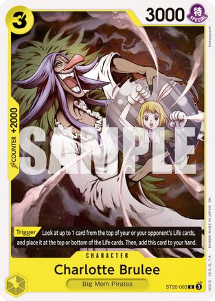 Charlotte Brulee (Reprint) (ST20-003) - Premium Booster -The Best- Vol. 2