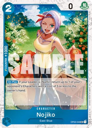 Nojiko (Pirate Foil) (OP03-048) - Premium Booster -The Best- Vol. 2