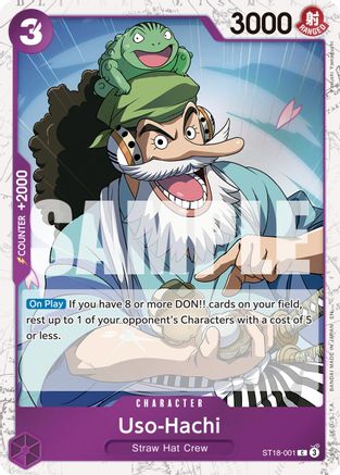 Uso-Hachi (Pirate Foil) (ST18-001) - Premium Booster -The Best- Vol. 2
