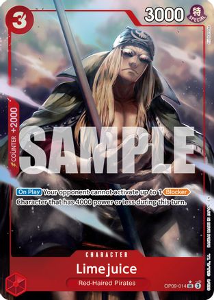 Limejuice (Alternate Art) (OP09-014) - Premium Booster -The Best- Vol. 2