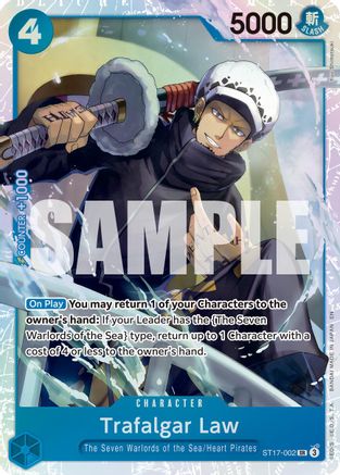 Trafalgar Law - ST17-002 (Reprint) (ST17-002) - Premium Booster -The Best- Vol. 2