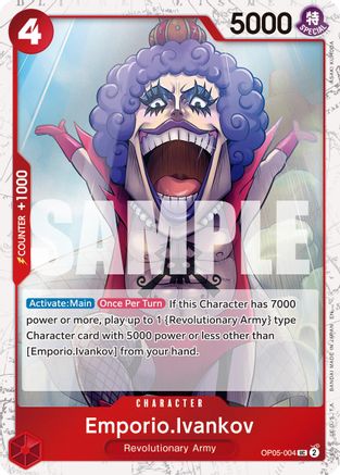 Emporio.Ivankov (Pirate Foil) (OP05-004) - Premium Booster -The Best- Vol. 2