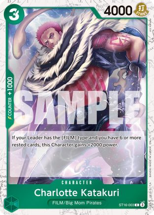 Charlotte Katakuri (Pirate Foil) (ST16-003) - Premium Booster -The Best- Vol. 2