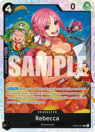 Rebecca (Reprint) (OP05-091) - Premium Booster -The Best- Vol. 2