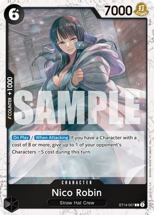 Nico Robin - ST14-007 (Pirate Foil) (ST14-007) - Premium Booster -The Best- Vol. 2