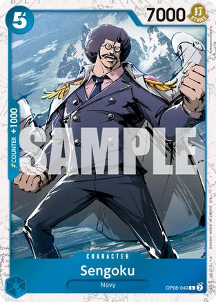 Sengoku - OP06-049 (Pirate Foil) (OP06-049) - Premium Booster -The Best- Vol. 2