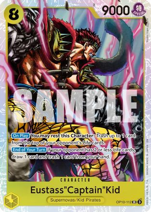 Eustass"Captain"Kid (Reprint) (OP10-112) - Premium Booster -The Best- Vol. 2