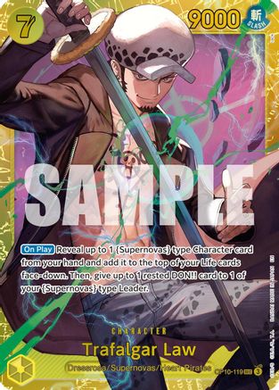 Trafalgar Law - OP10-119 (Reprint) (OP10-119) - Premium Booster -The Best- Vol. 2