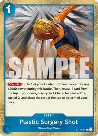 Plastic Surgery Shot - ST12-017 (Pirate Foil) (ST12-017) - Premium Booster -The Best- Vol. 2