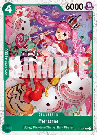 Perona (Pirate Foil) (ST12-005) - Premium Booster -The Best- Vol. 2