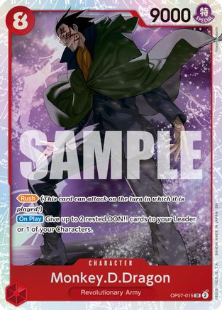 Monkey.D.Dragon (Reprint) (OP07-015) - Premium Booster -The Best- Vol. 2