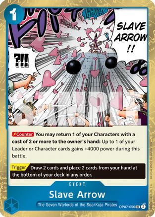 Slave Arrow (Pirate Foil) (OP07-056) - Premium Booster -The Best- Vol. 2