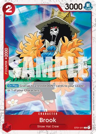 Brook - ST01-011 (Pirate Foil) (ST01-011) - Premium Booster -The Best- Vol. 2