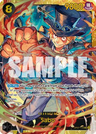 Sabo - OP07-118 (Reprint) (OP07-118) - Premium Booster -The Best- Vol. 2
