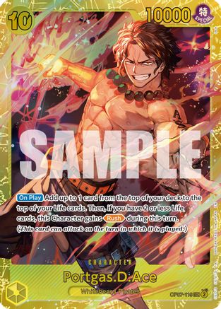 Portgas.D.Ace - OP07-119 (Reprint) (OP07-119) - Premium Booster -The Best- Vol. 2