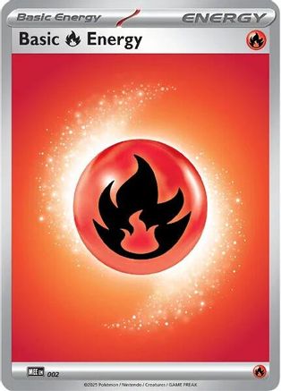 Basic Fire Energy - 002 2 - [MEE Mega Evolution Energies]