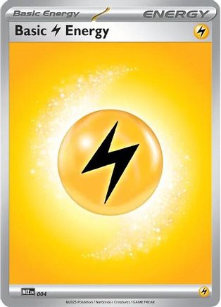 Basic Lightning Energy - 004 4 - [MEE Mega Evolution Energies]