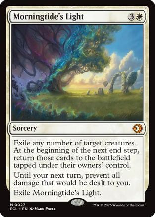 Morningtide's Light (ECL-027) - [Lorwyn Eclipsed] Foil