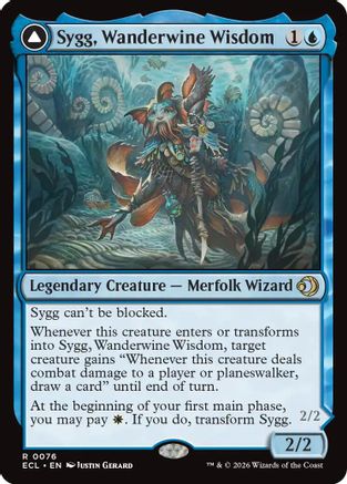 Sygg, Wanderwine Wisdom (ECL-076) - [Lorwyn Eclipsed]