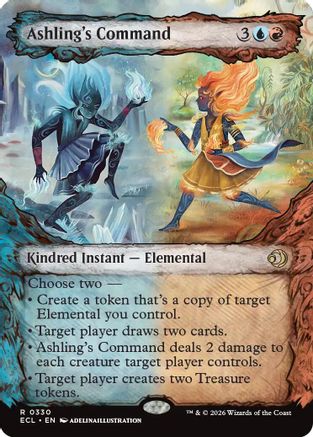 Ashling's Command (Showcase) (ECL-330) - [Lorwyn Eclipsed]