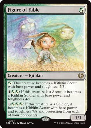 Figure of Fable (ECL-224) - [Lorwyn Eclipsed] Foil