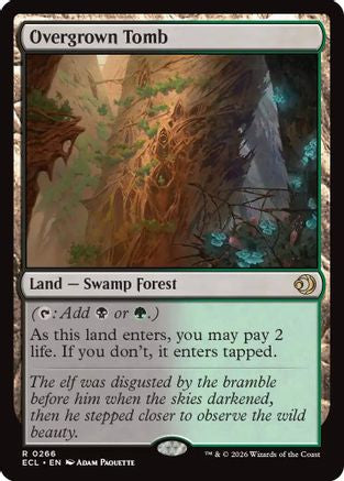 Overgrown Tomb (ECL-266) - [Lorwyn Eclipsed]