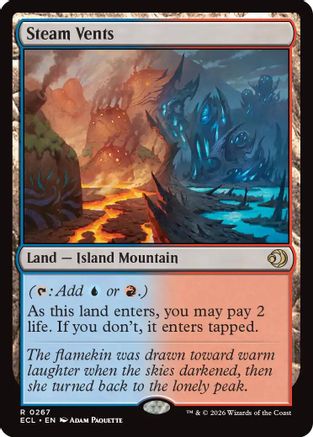 Steam Vents (ECL-267) - [Lorwyn Eclipsed]