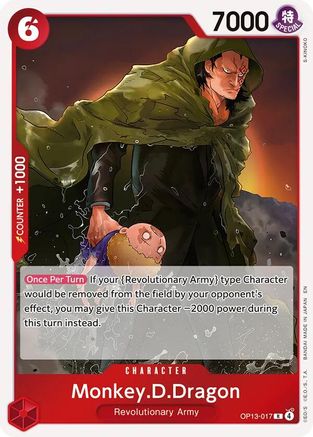 Monkey.D.Dragon (OP13-017) - Carrying On His Will